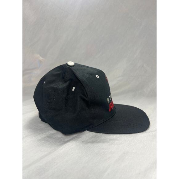 Atlanta Falcons Vintage Logo Cap | Black Embroidered NFL Snapback Hat | - Picture 4 of 4